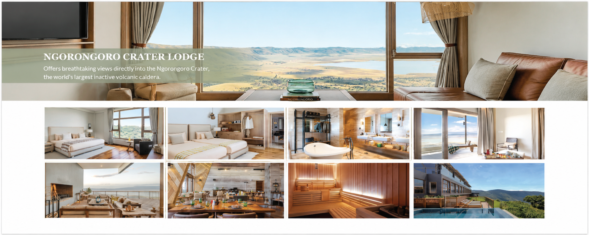 NGORONGORO CRATER LODGE