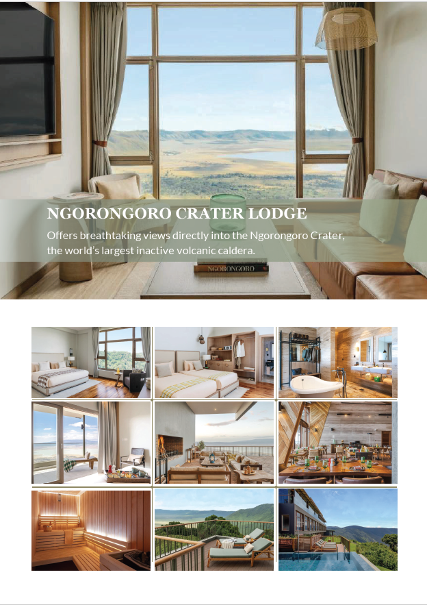 NGORONGORO CRATER LODGE