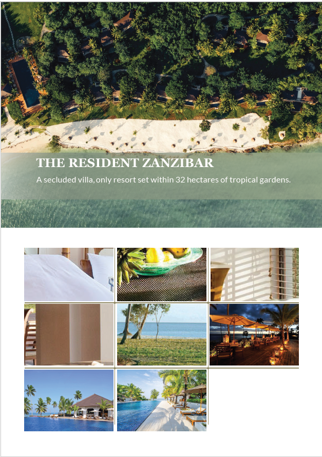 RESIDENT ZANZIBAR