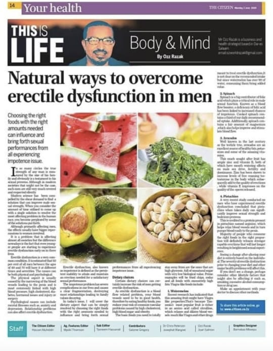 BODY & MIND | Overcome erectile dysfunction